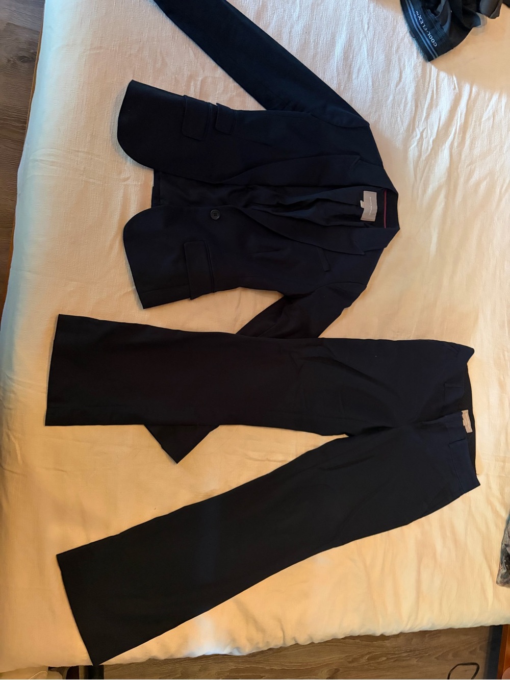 Banana Republic Navy Women's Pantsuit Blazer & Trousers Blazer size 0, Pants 4S